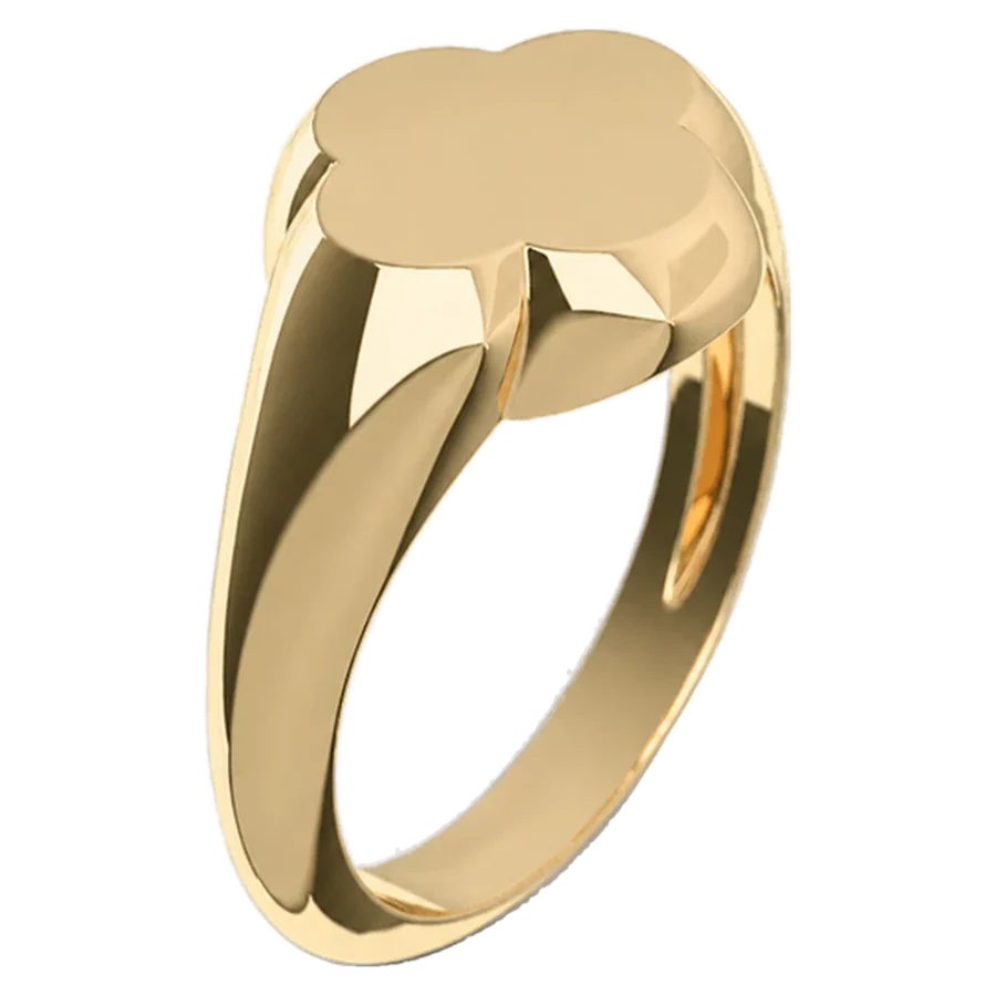 The Clover signet ring